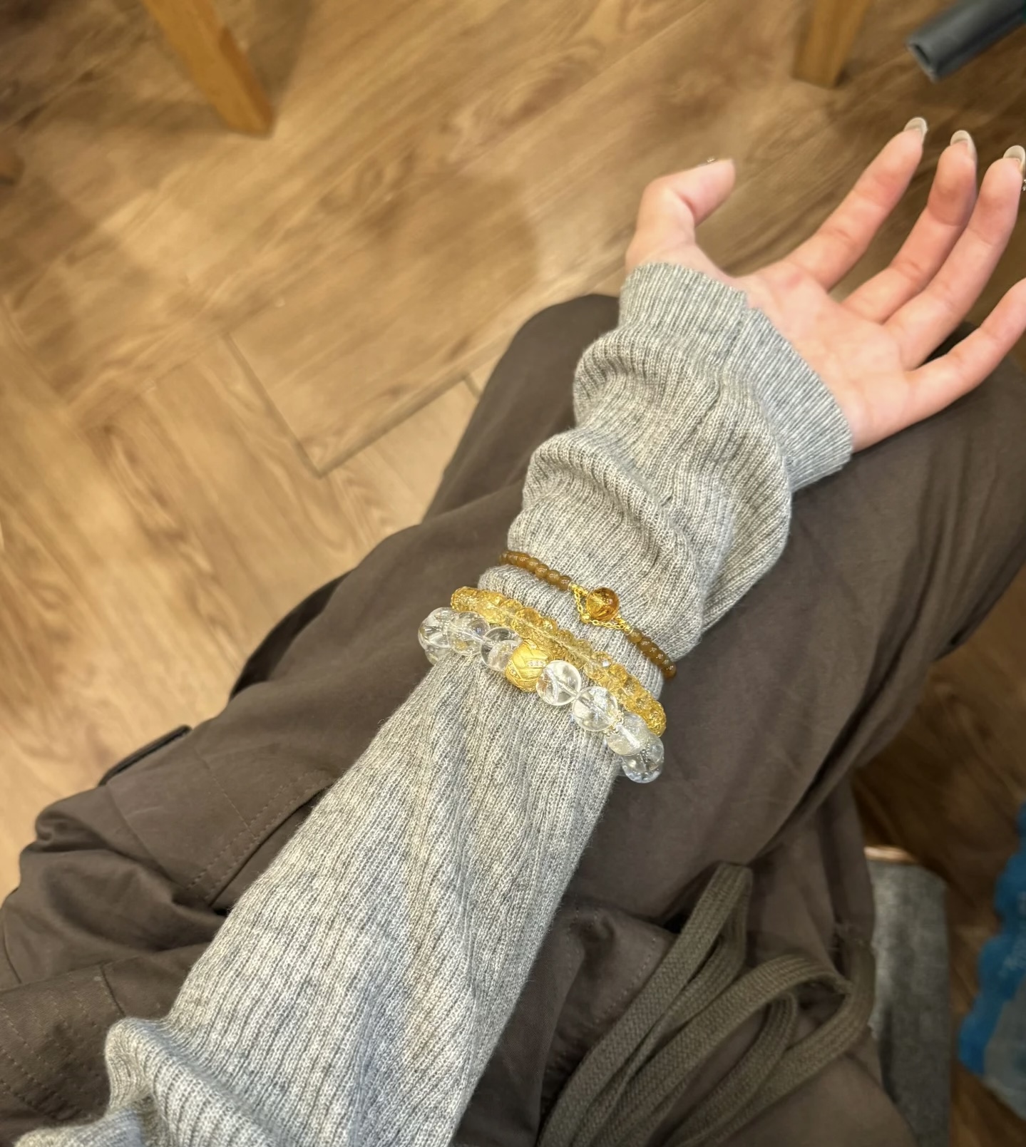 Crystal bracelets for fall featuring Red Agate, Citrine, and Tiger’s Eye