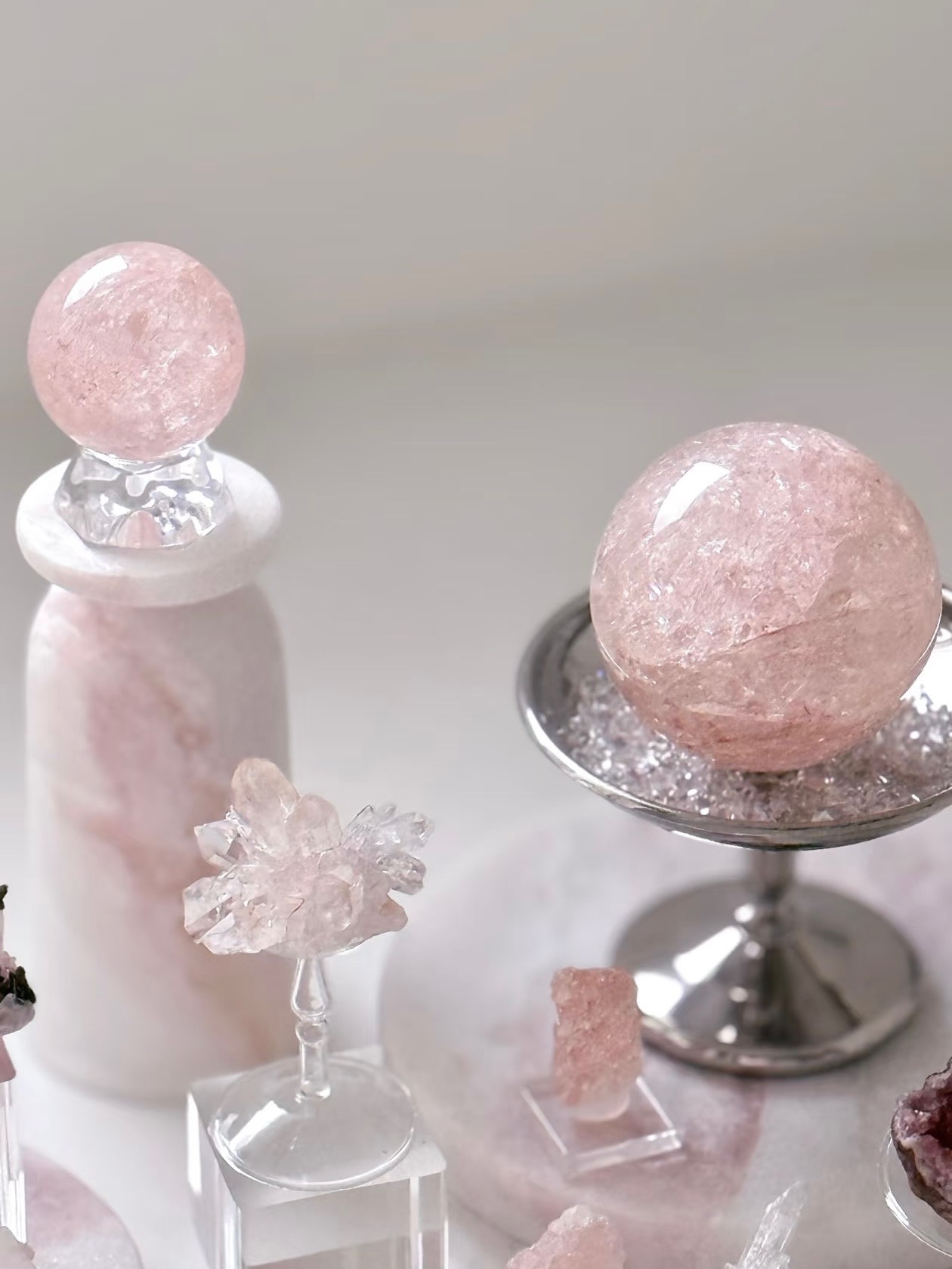 Couples crystal grid step 1