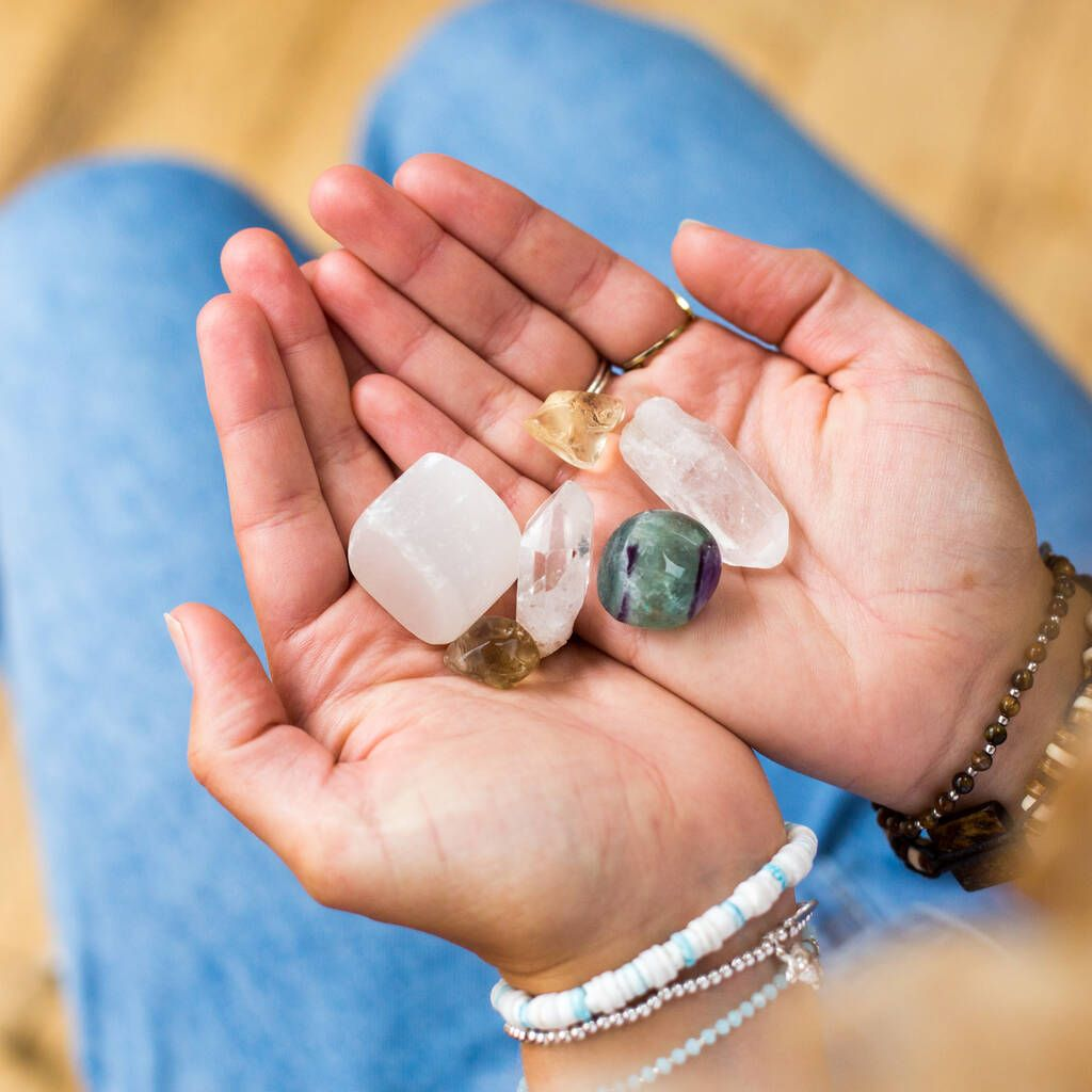 Crystals for manifestation ritual
